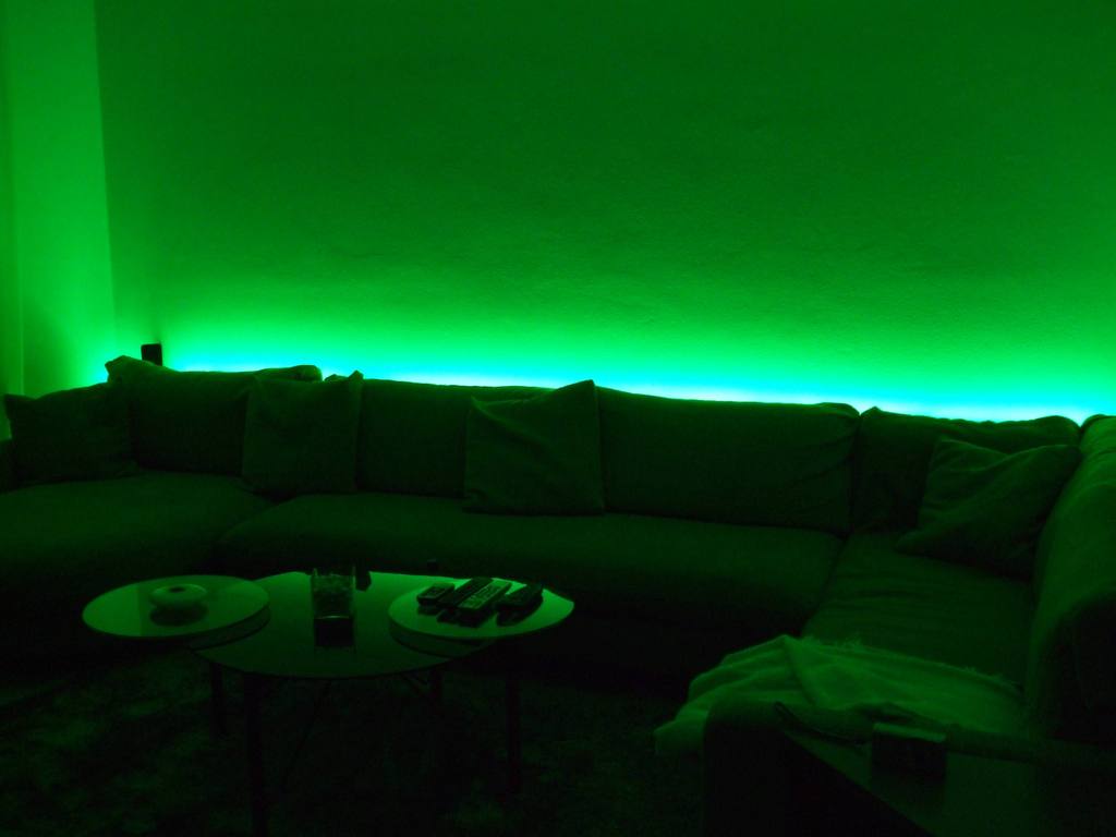1m LED STRIP STRISCIA LED VERDE VERDI GREEN 12V 60LED/m