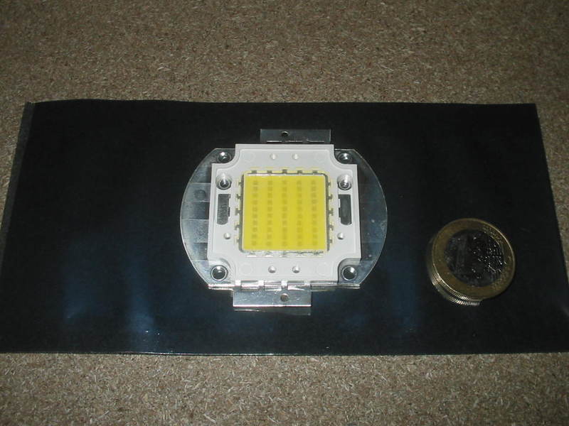 50w LED AD ALTA POTENZA BIANCO CALDO 3000LUMEN