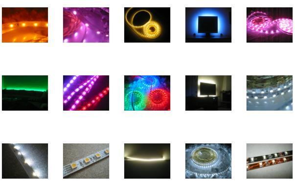 600led BIANCO FREDDO WATERPROOF 5m LED STRIP 12V LUCE