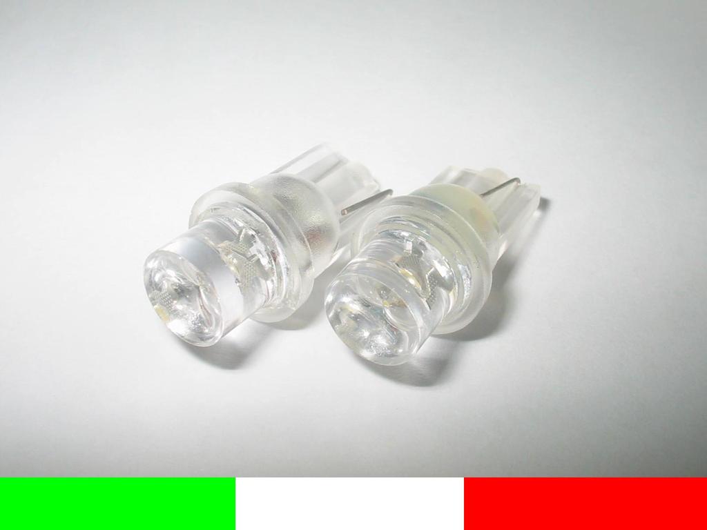 LOTTO STOCK 20 LUCI DI POSIZIONE LED BIANCO W5W T10 A