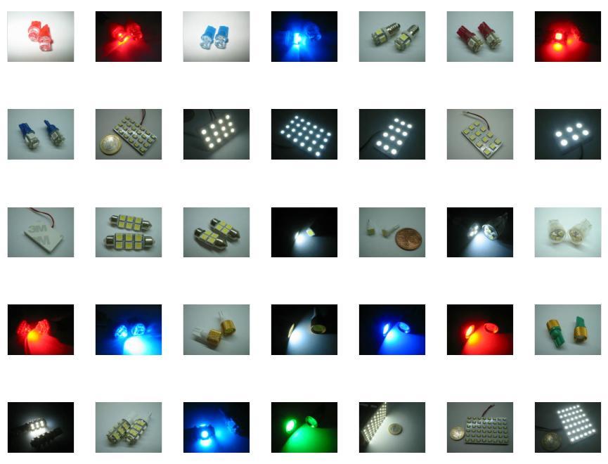 2 LAMPADINE 5 LED CANBUS NO ERRORE VERDE T10 W5W LG